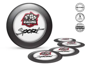 Edición Insignias Rueda Etiquetas Racing Exclusivas